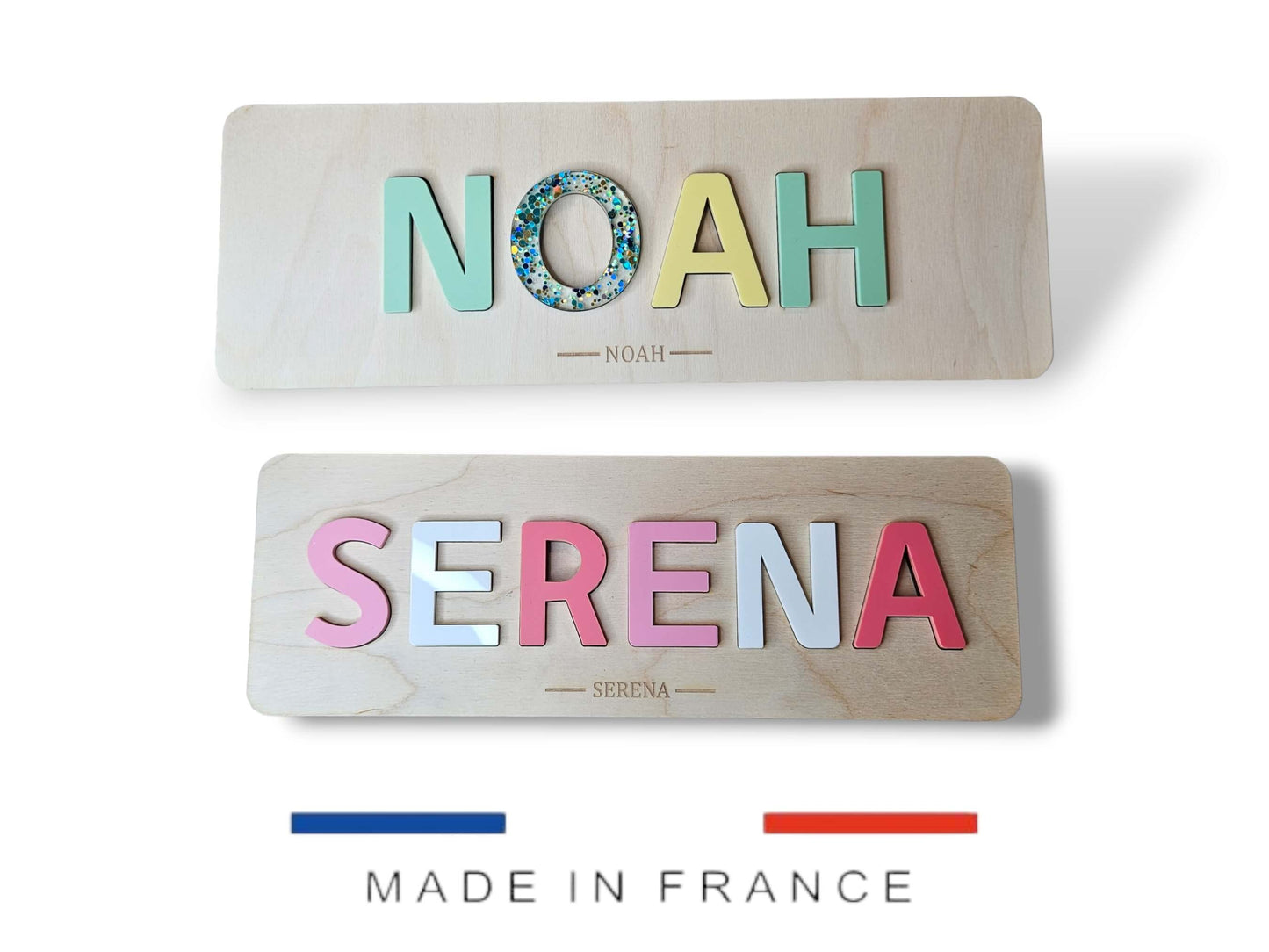 Puzzle Prénom Personnalisé en Bois