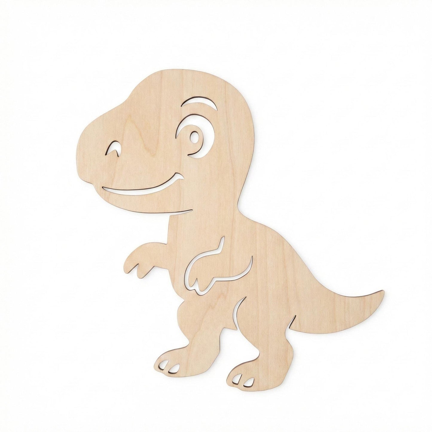 Décoration Murale Dinosaures en Bois - Kit 7 Pièces + Prénom Personnalisé (Option) - Déco Chambre Bébé & Garçon - Fixation Facile Incluse