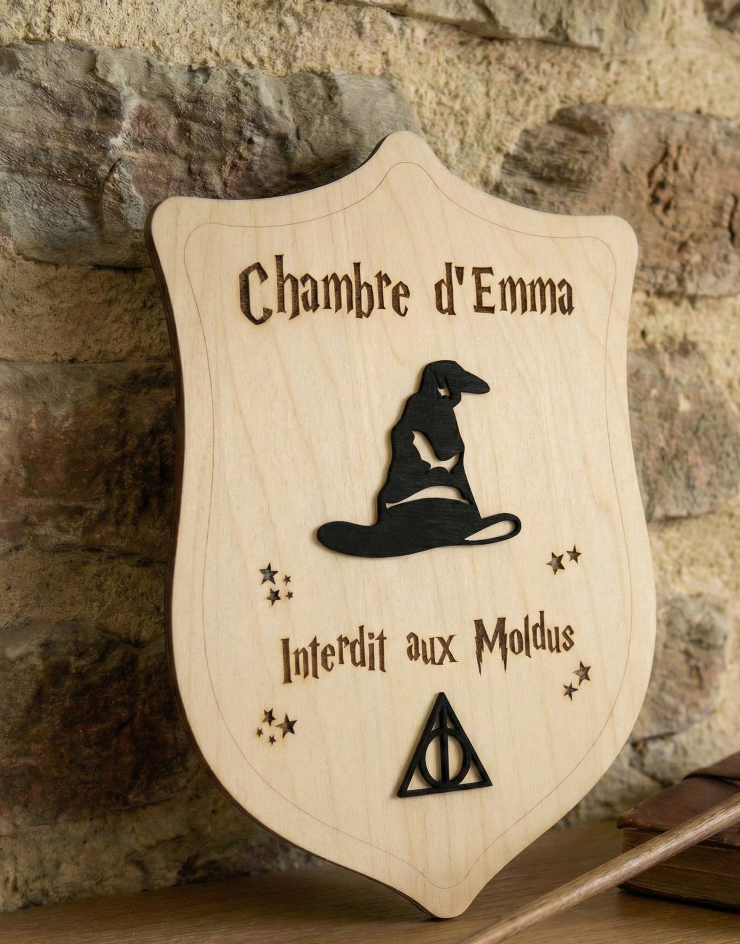 Décoration murale Harry potter personnalisée