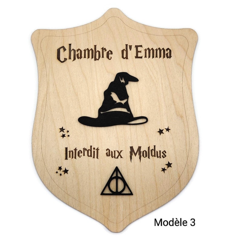 Décoration murale Harry potter personnalisée
