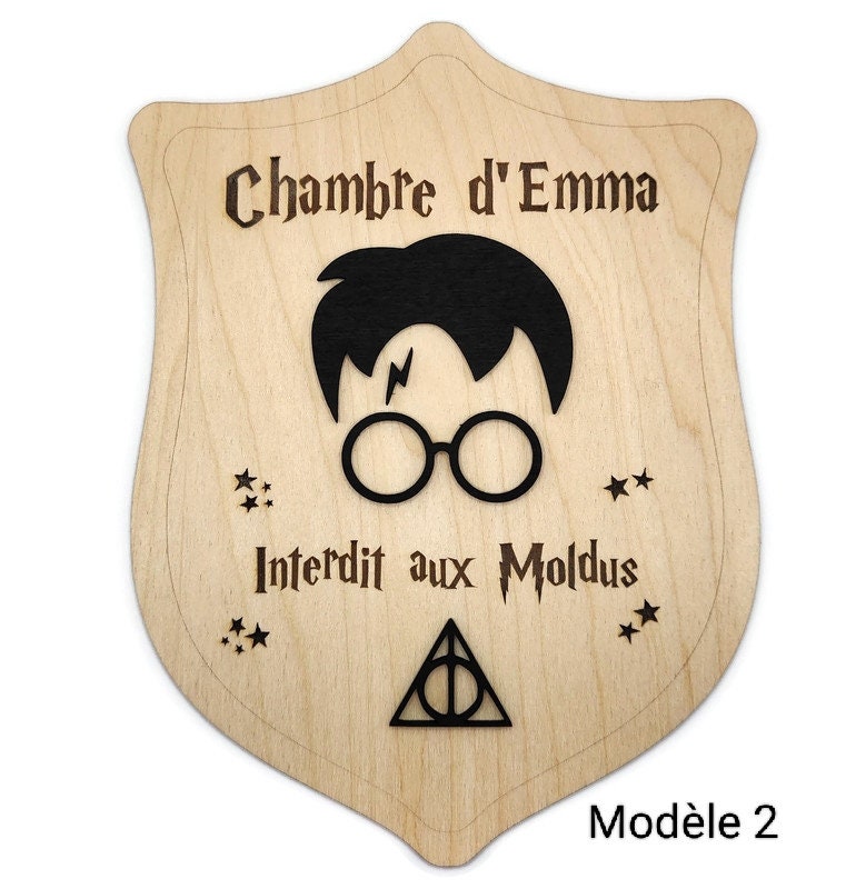 Décoration murale Harry potter personnalisée