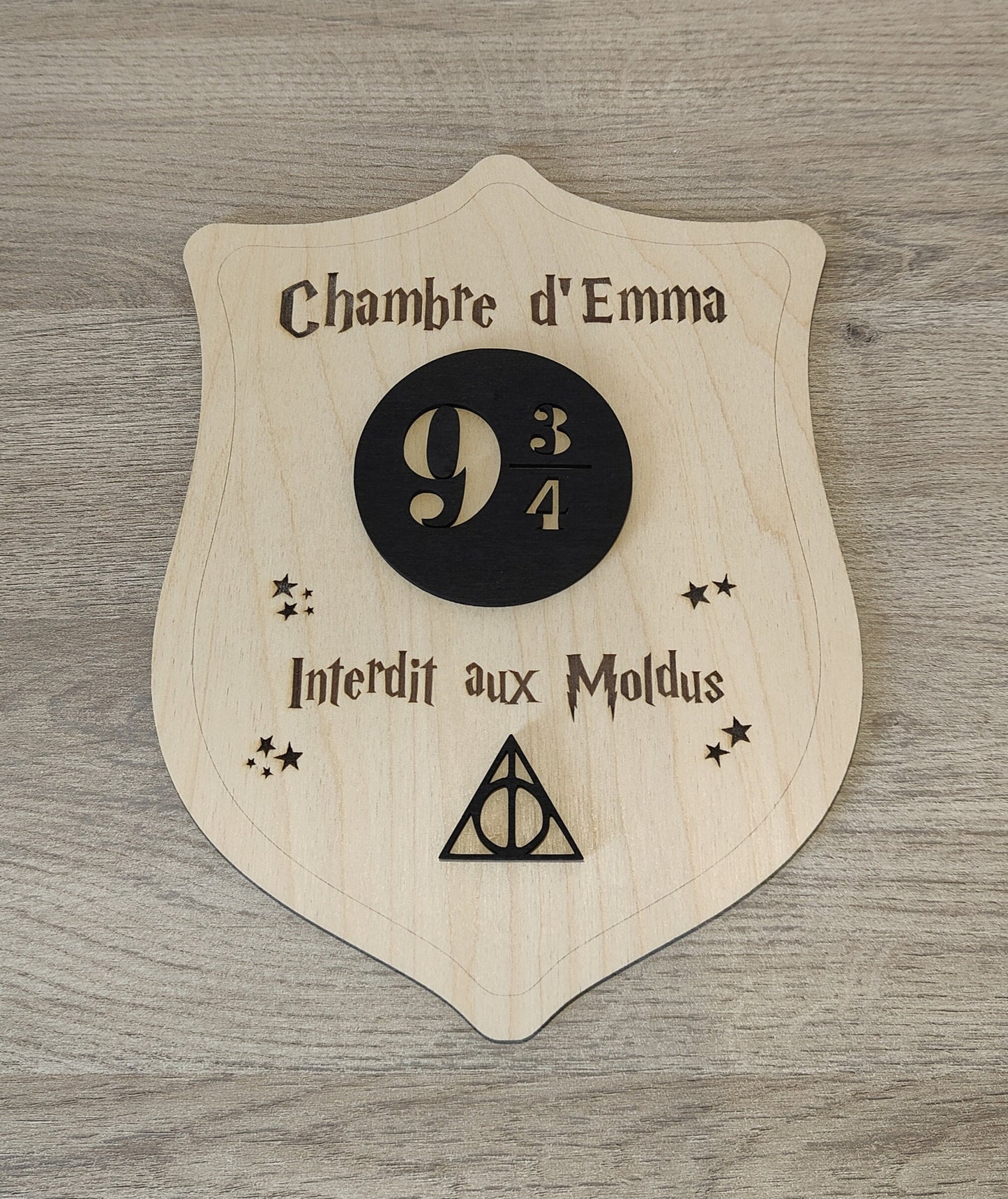 Décoration murale Harry potter personnalisée