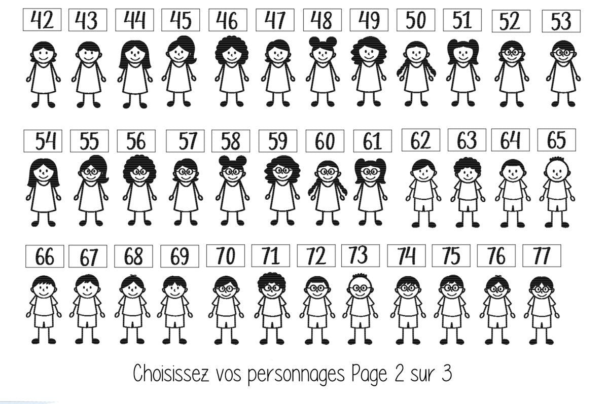 Porte clé Famille personnalisé