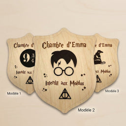 Décoration murale Harry Potter personnalisée • Prénom