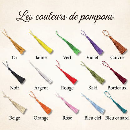 Marque-page personnalisé en bois • Mamie, Maîtresse, Nounou