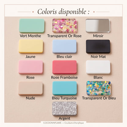 Puzzle prénom personnalisé en bois • Jouet éducatif & déco