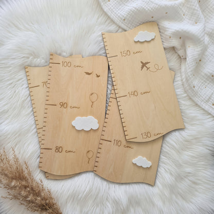 Toise enfant en bois personnalisée • Décoration chambre