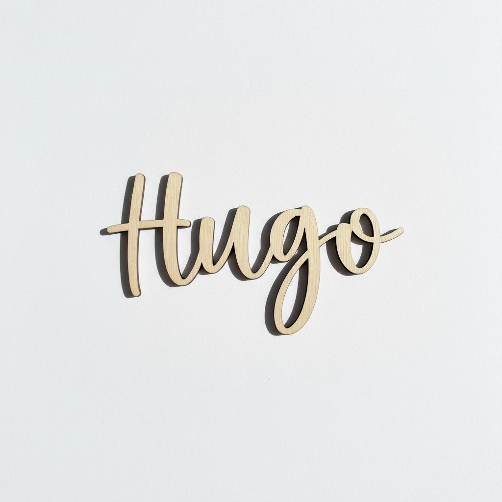Décoration murale espace personnalisée en bois – Fusée, lune, étoiles, planète & prénom – Cadeau naissance, baptême, chambre enfant